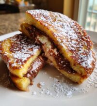nutella stuffed french toast