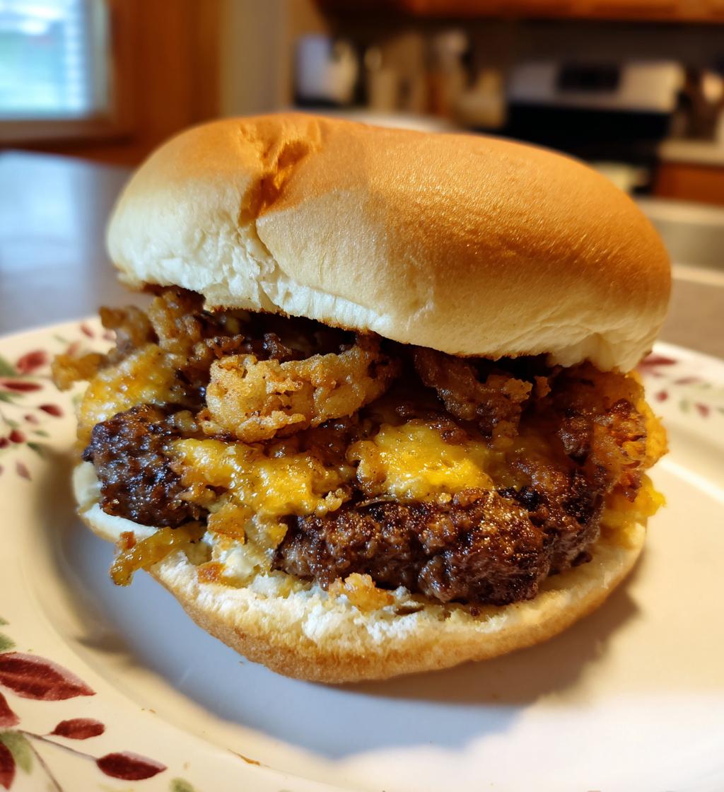 oklahoma fried onion burger