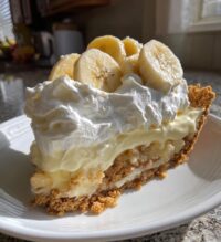 old fashioned banana cream pie