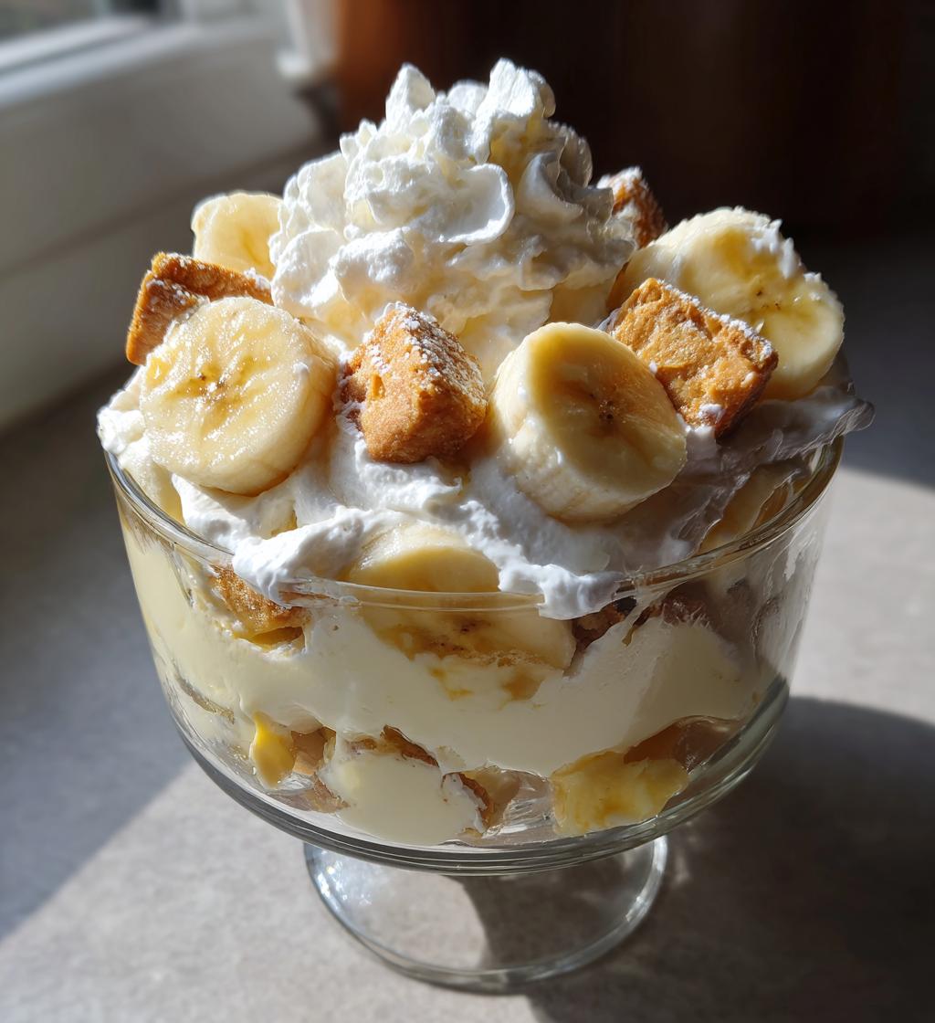 old fashioned banana pudding