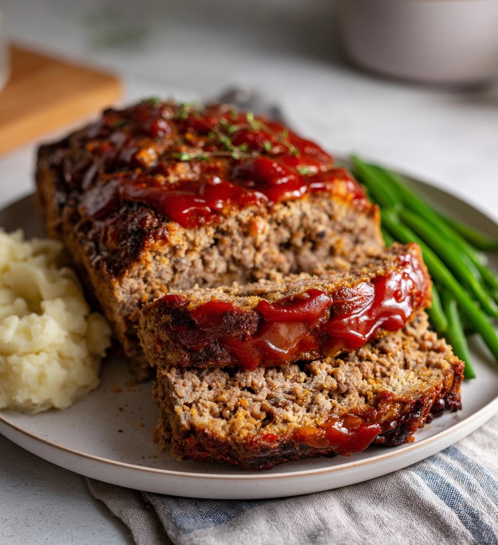 old fashioned meatloaf 2 - detail 1
