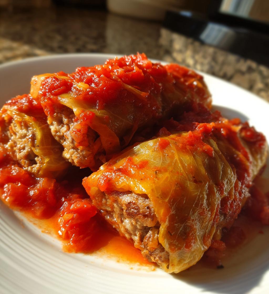 old fashioned stuffed cabbage rolls
