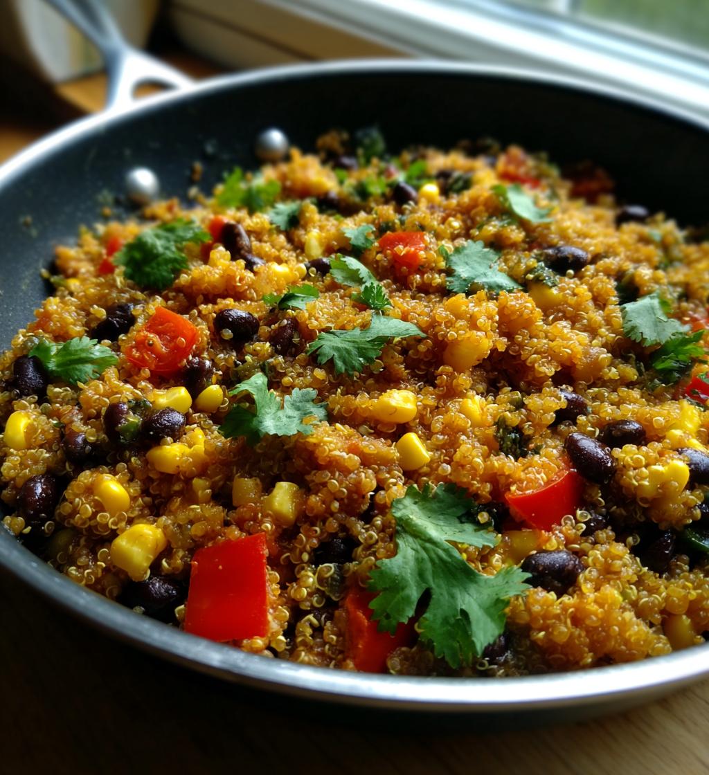 one pan mexican quinoa