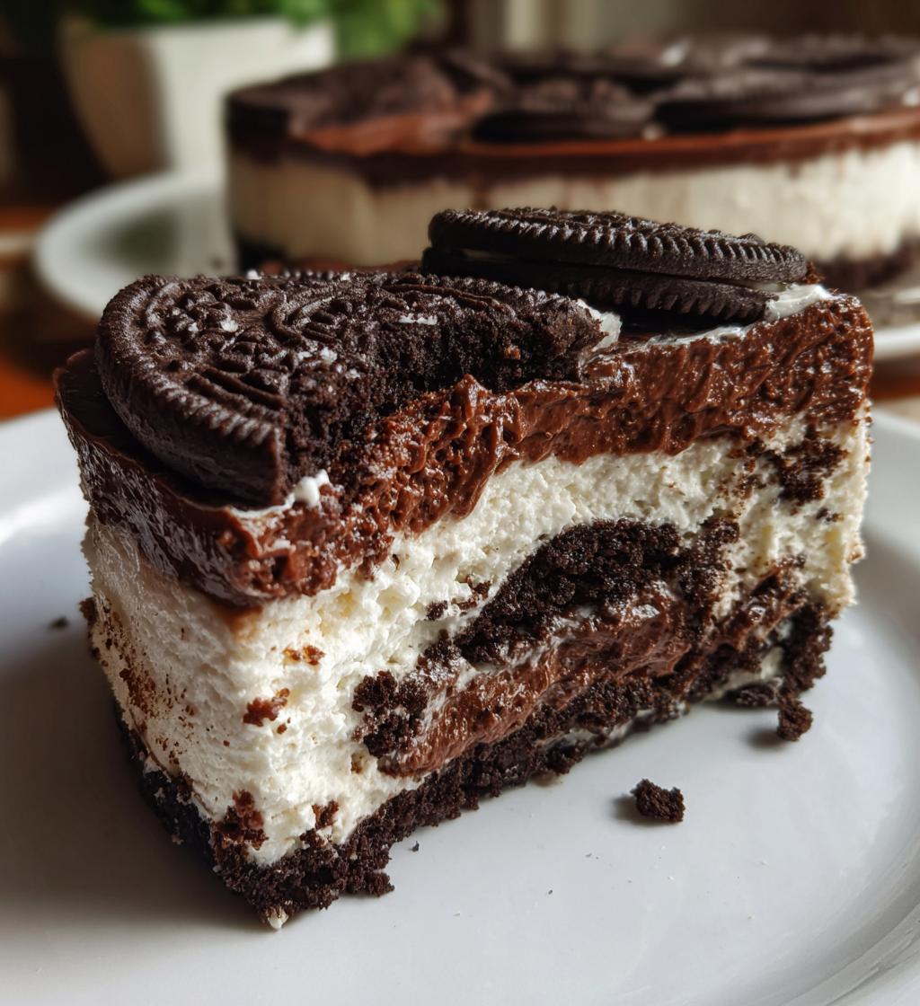 oreo layered dessert oreo delight with chocolate pudding