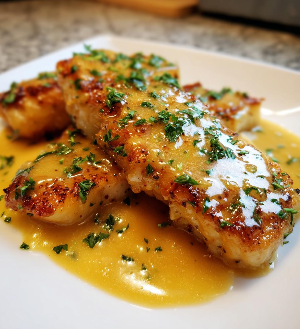 pan fried cod with lemon butter sauce 2