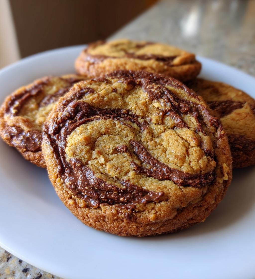 peanut butter hazelnut swirl cookies a nutty and indulgent treat