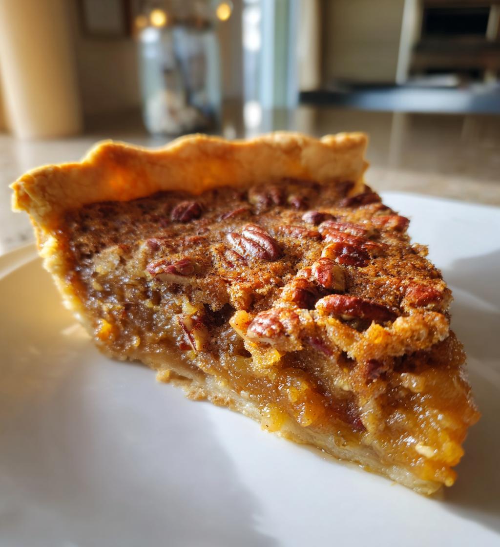 pecan pie cobbler - detail 1