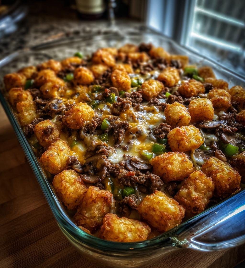 philly cheese steak casserole