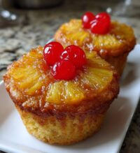 pineapple upside down cupcakes