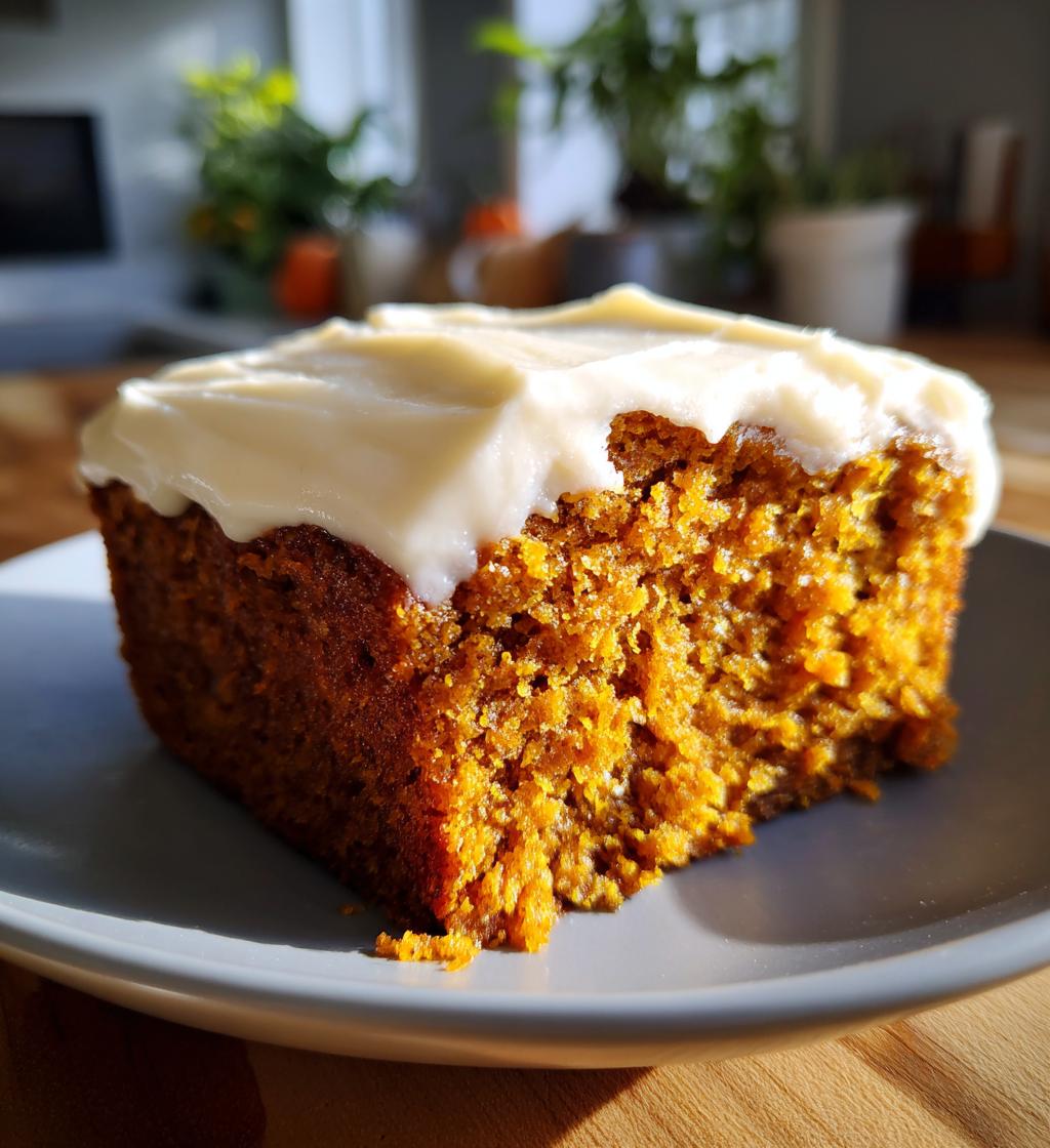 pumpkin bread with cream cheese frosting - detail 1