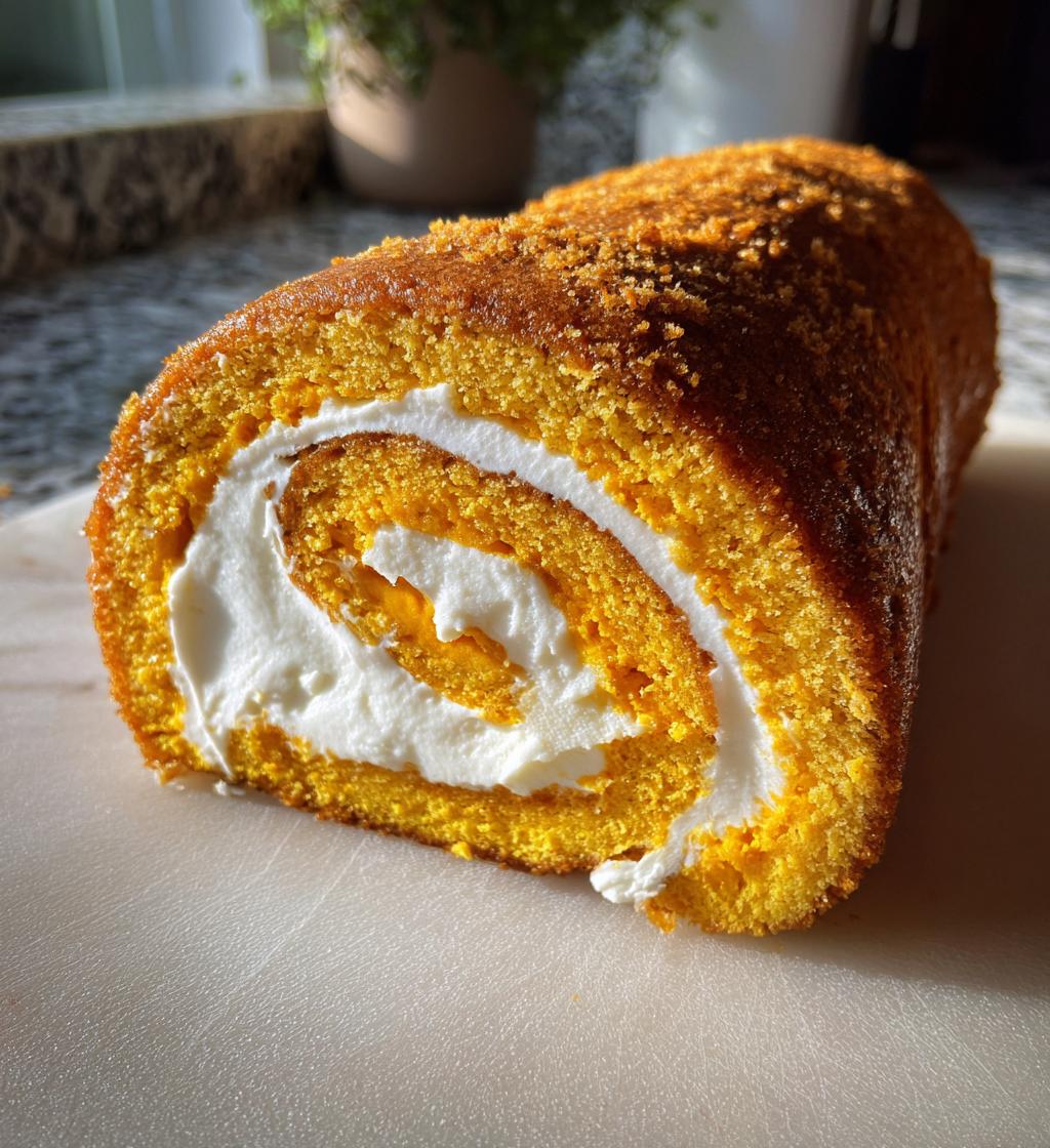 pumpkin roll recipe - detail 1