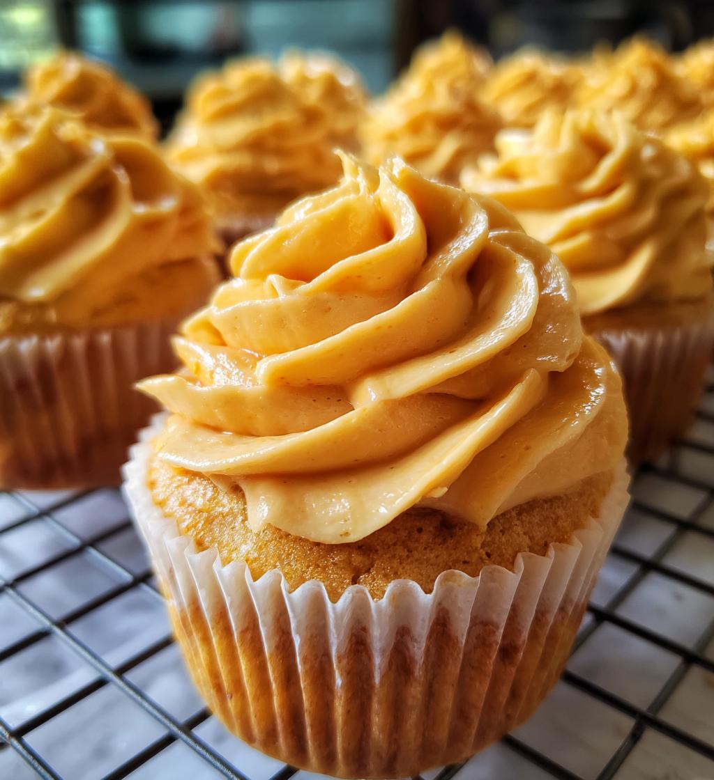 pumpkin spice buttercream frosting