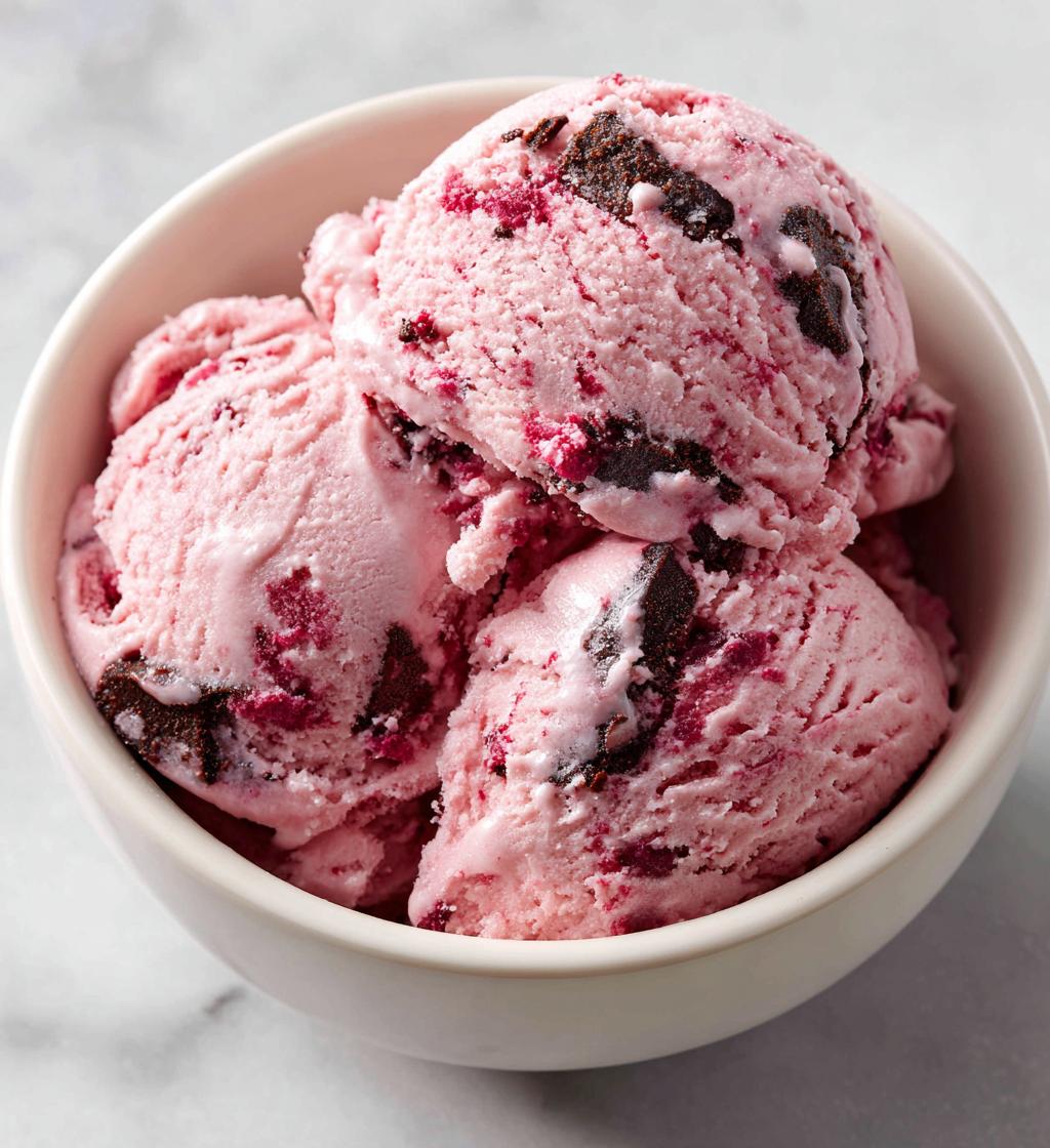 raspberry chocolate chunk ice cream