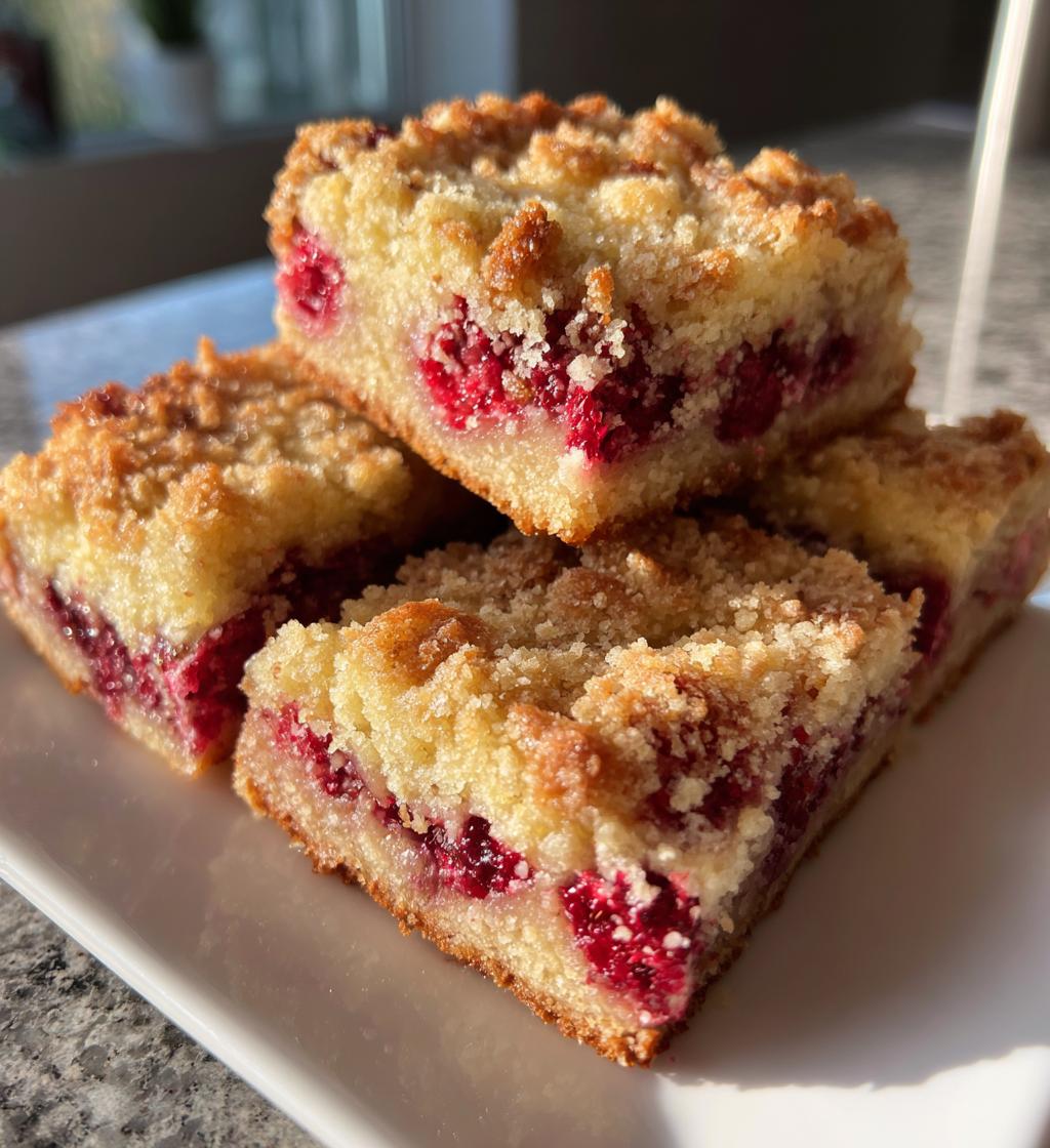 raspberry crumble cookies