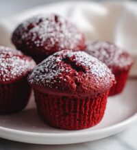 red velvet muffins