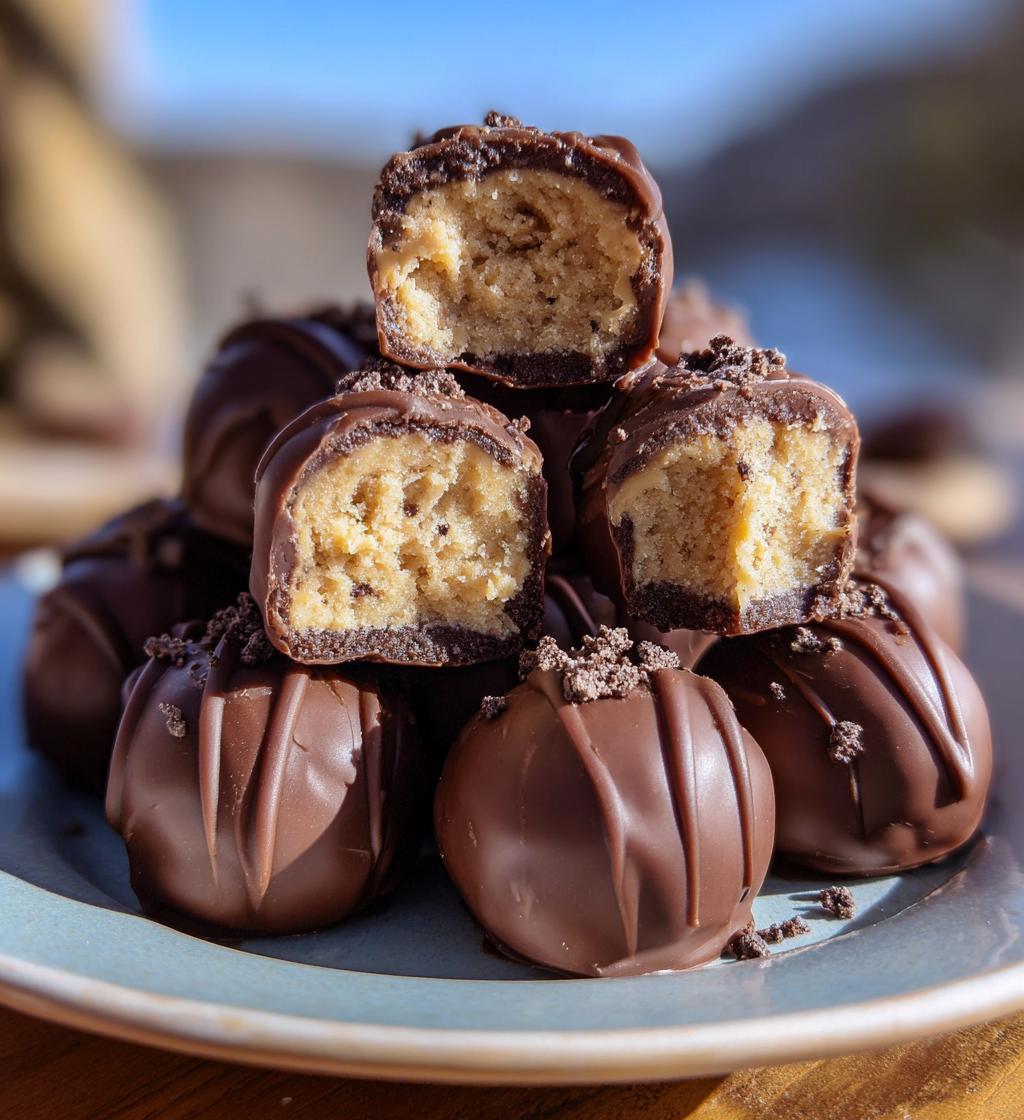 reeses peanut butter oreo truffles - detail 1