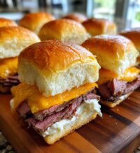 roast beef sliders