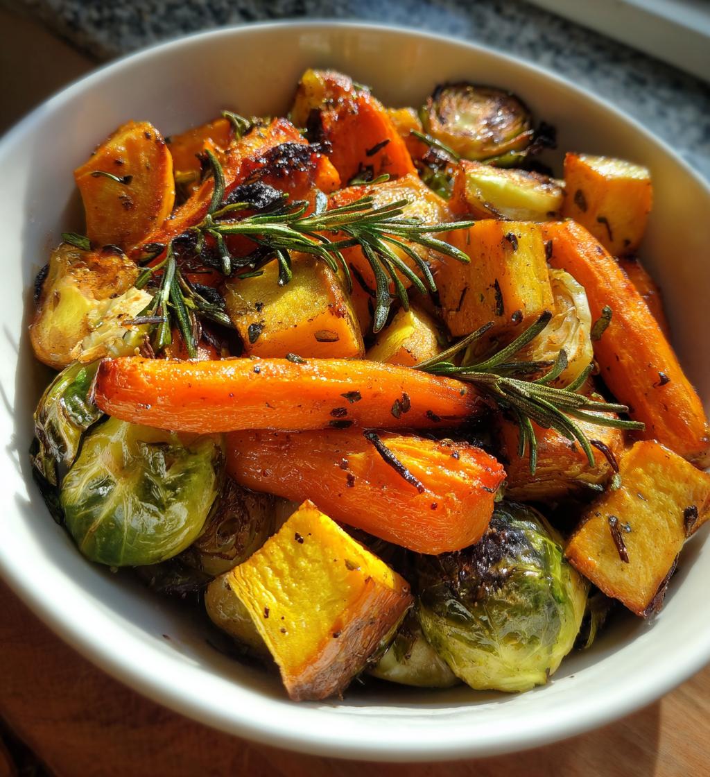 roasted thanksgiving vegetables