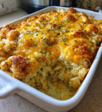 rotisserie chicken and stuffing casserole