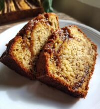 salted caramel banana bread