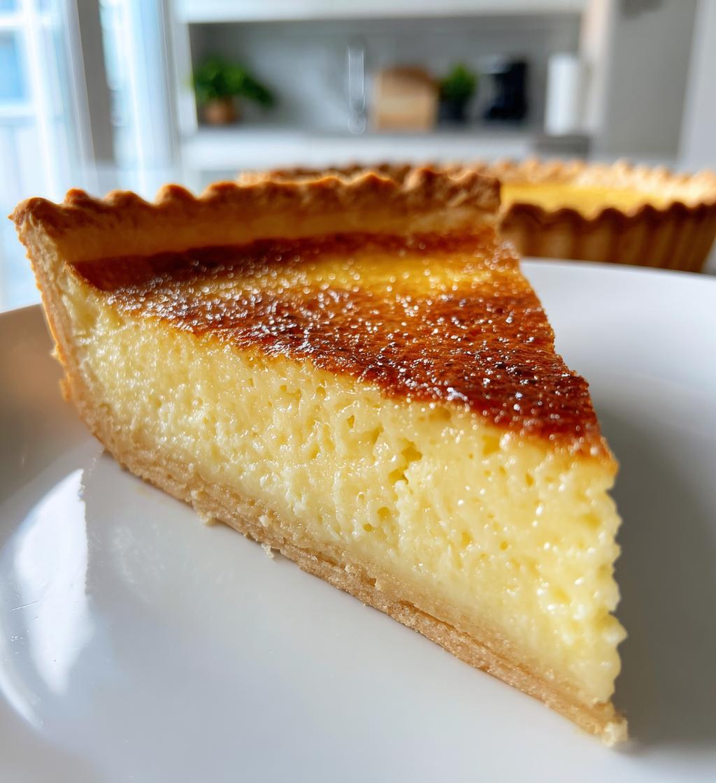 silky smooth easy recipe for custard pie