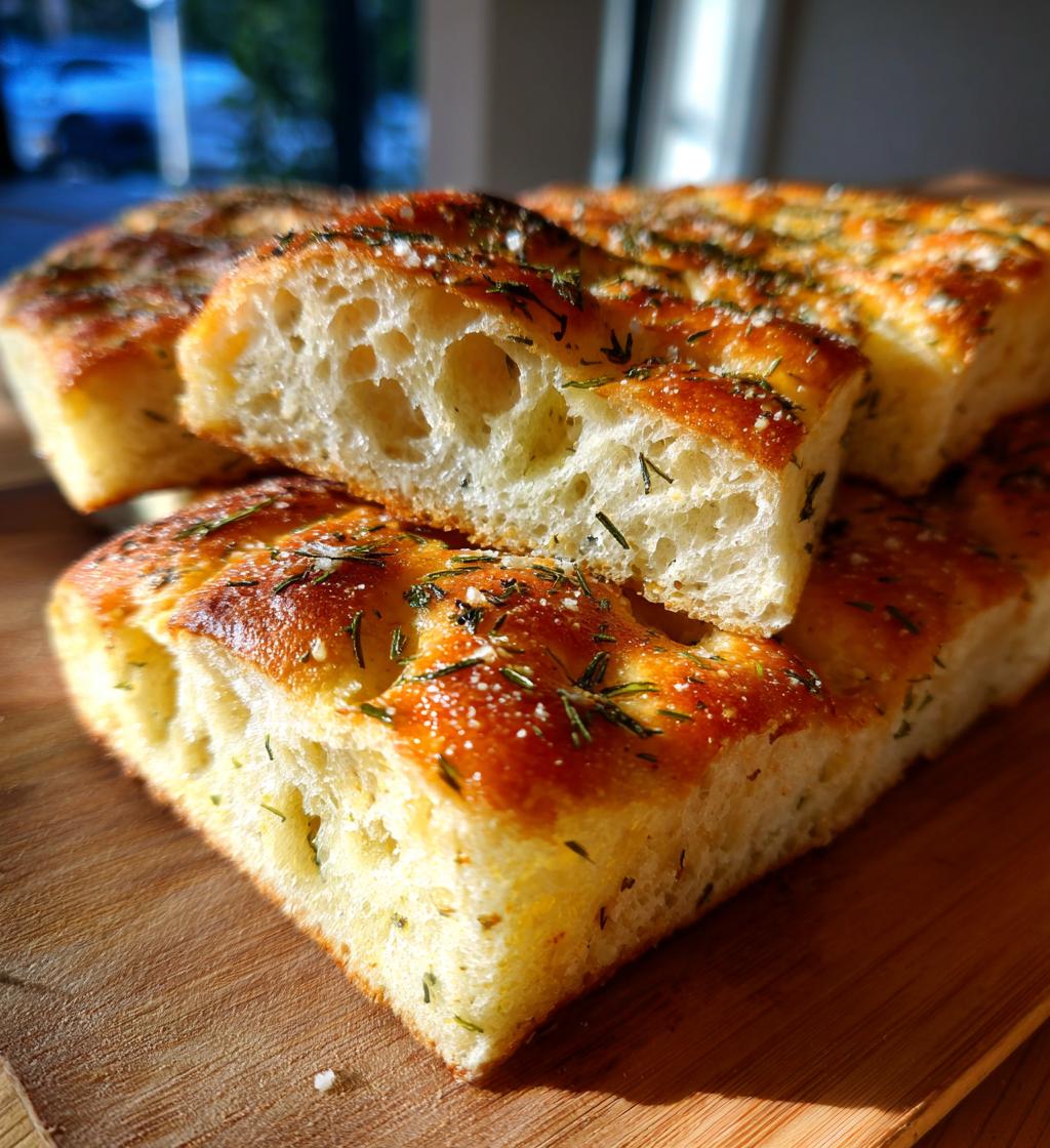 simple focaccia bread