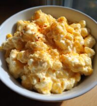 slow cooker cheddar corn