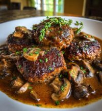 slow cooker salisbury steak recipe