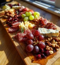 small thanksgiving charcuterie board
