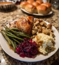 small thanksgiving dinner for four