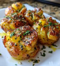 smashed potatoes