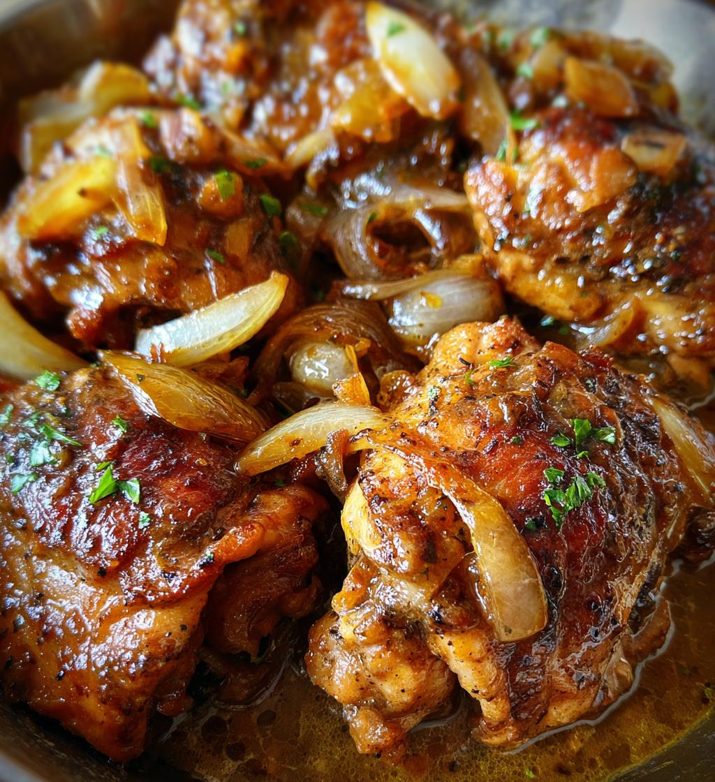 smothered chicken