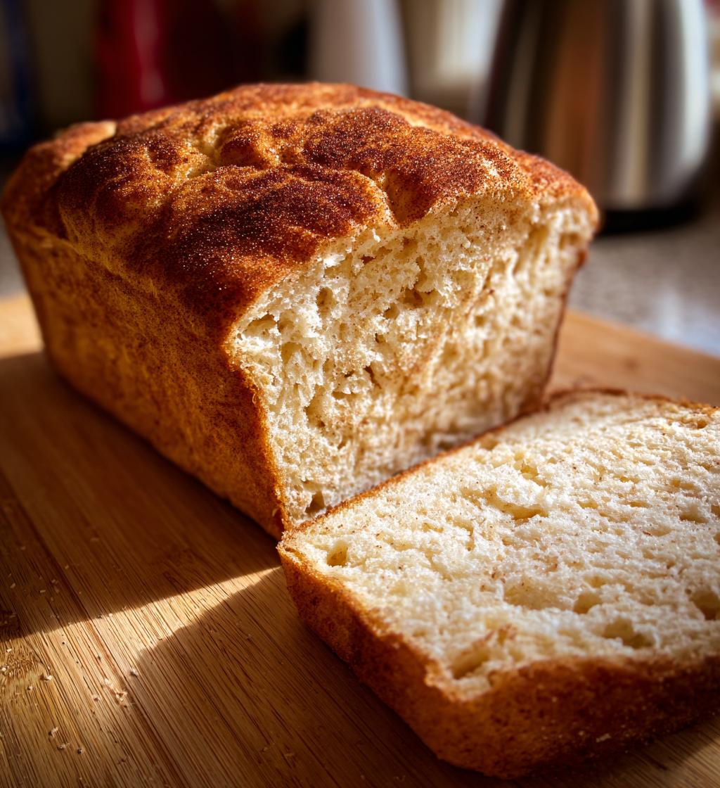 snickerdoodle bread is pure heaven
