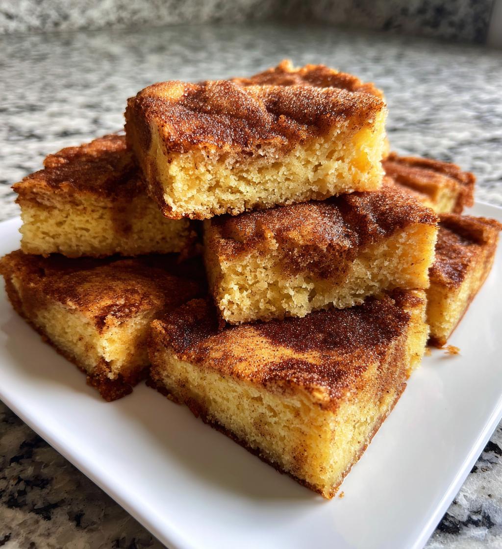 snickerdoodle cookie bars