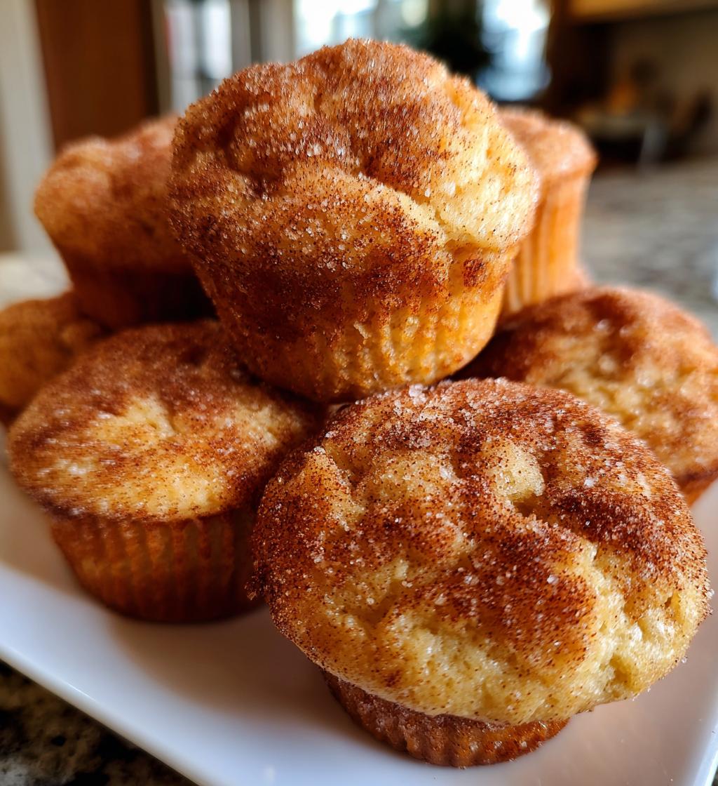 snickerdoodle muffins