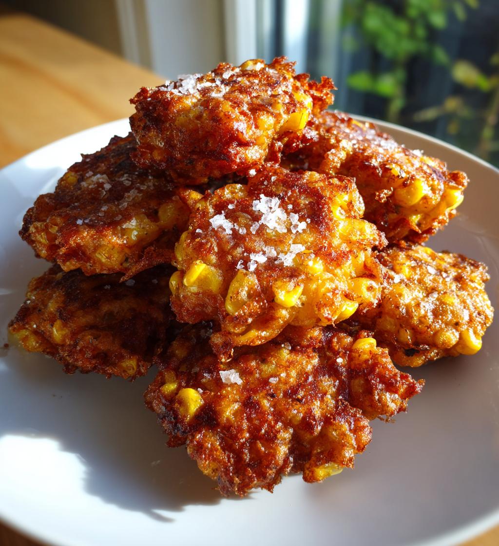 southern fried corn fritters