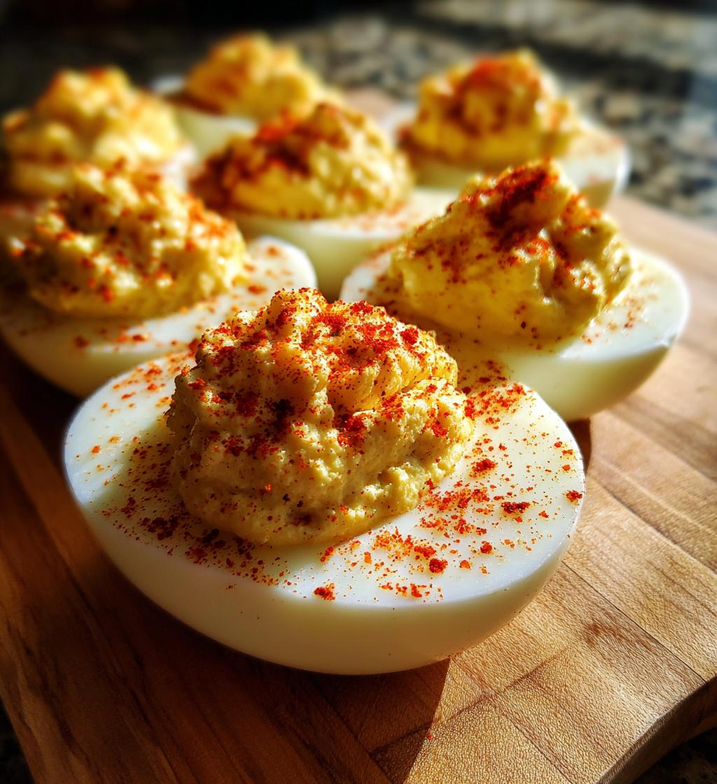 southern style deviled eggs