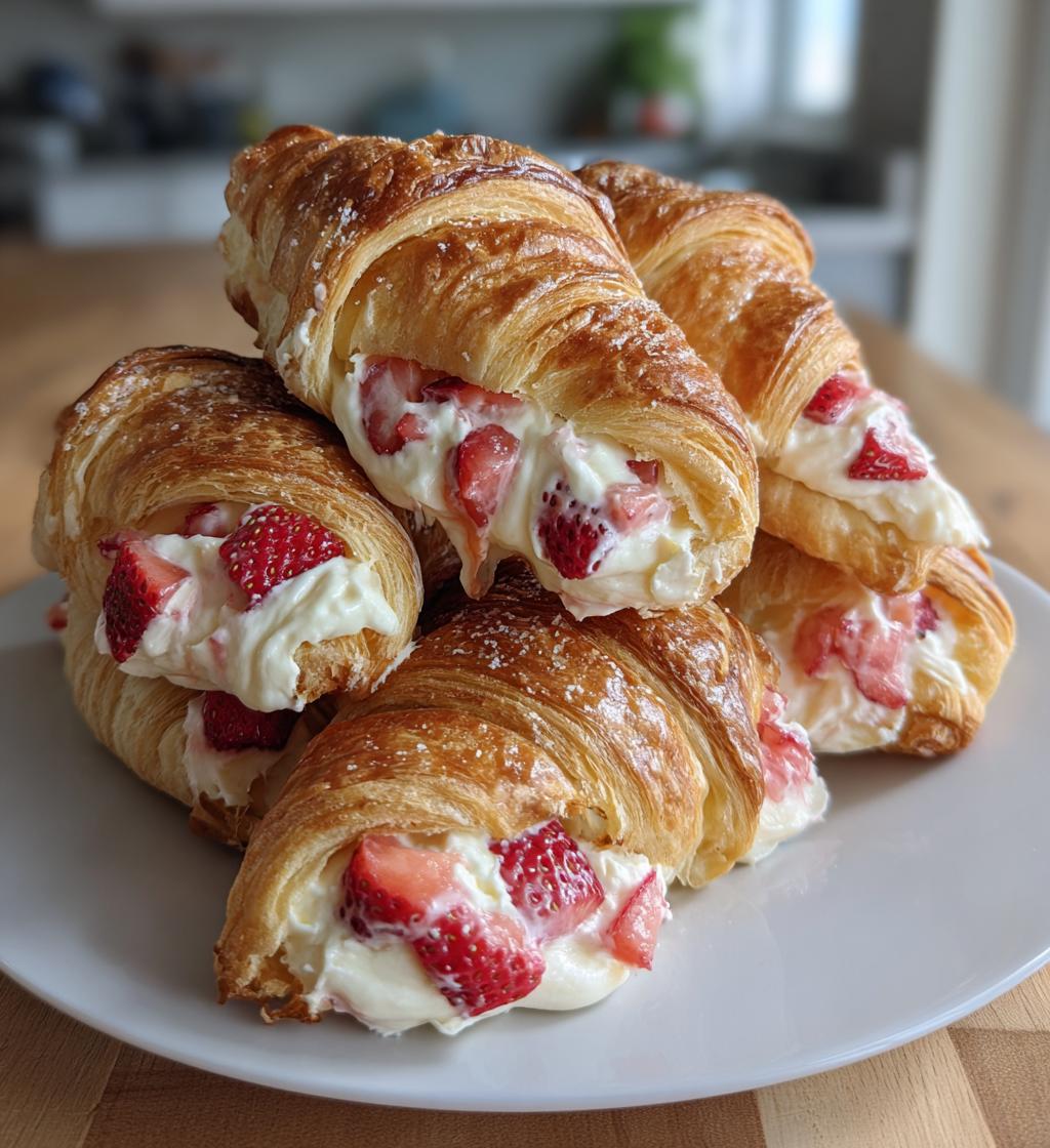 strawberry cream cheese rolls 2