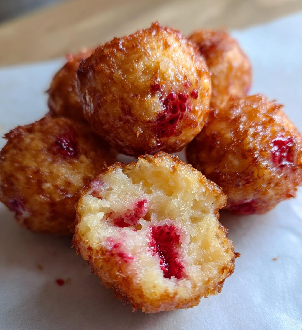 strawberry donut hole recipe