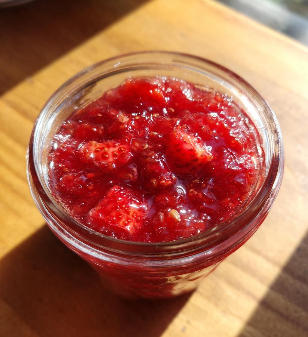 strawberry freezer jam