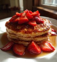 strawberry pancakes