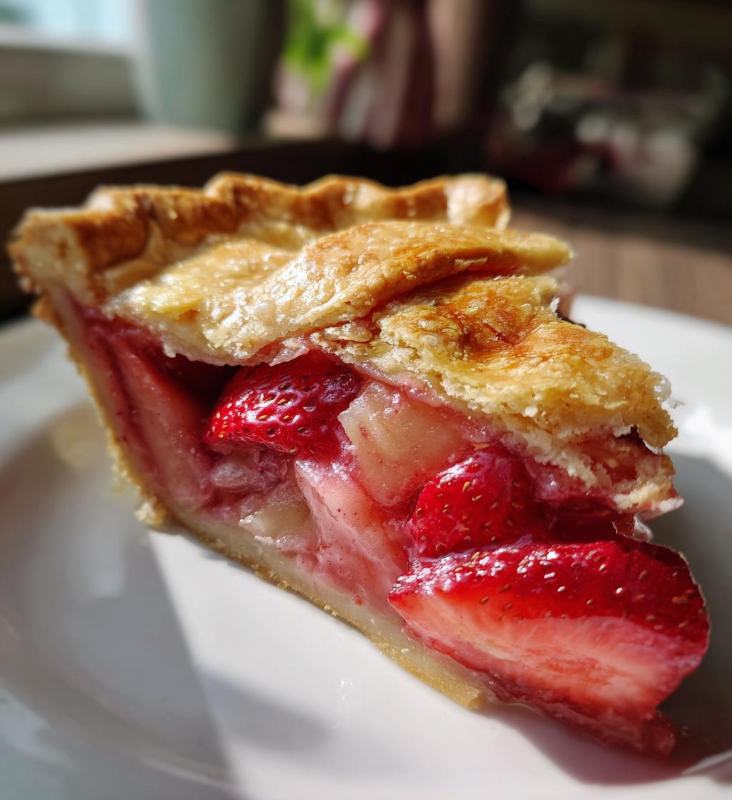 strawberry rhubarb pie recipe