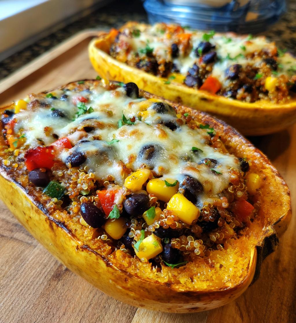 stuffed delicata squash