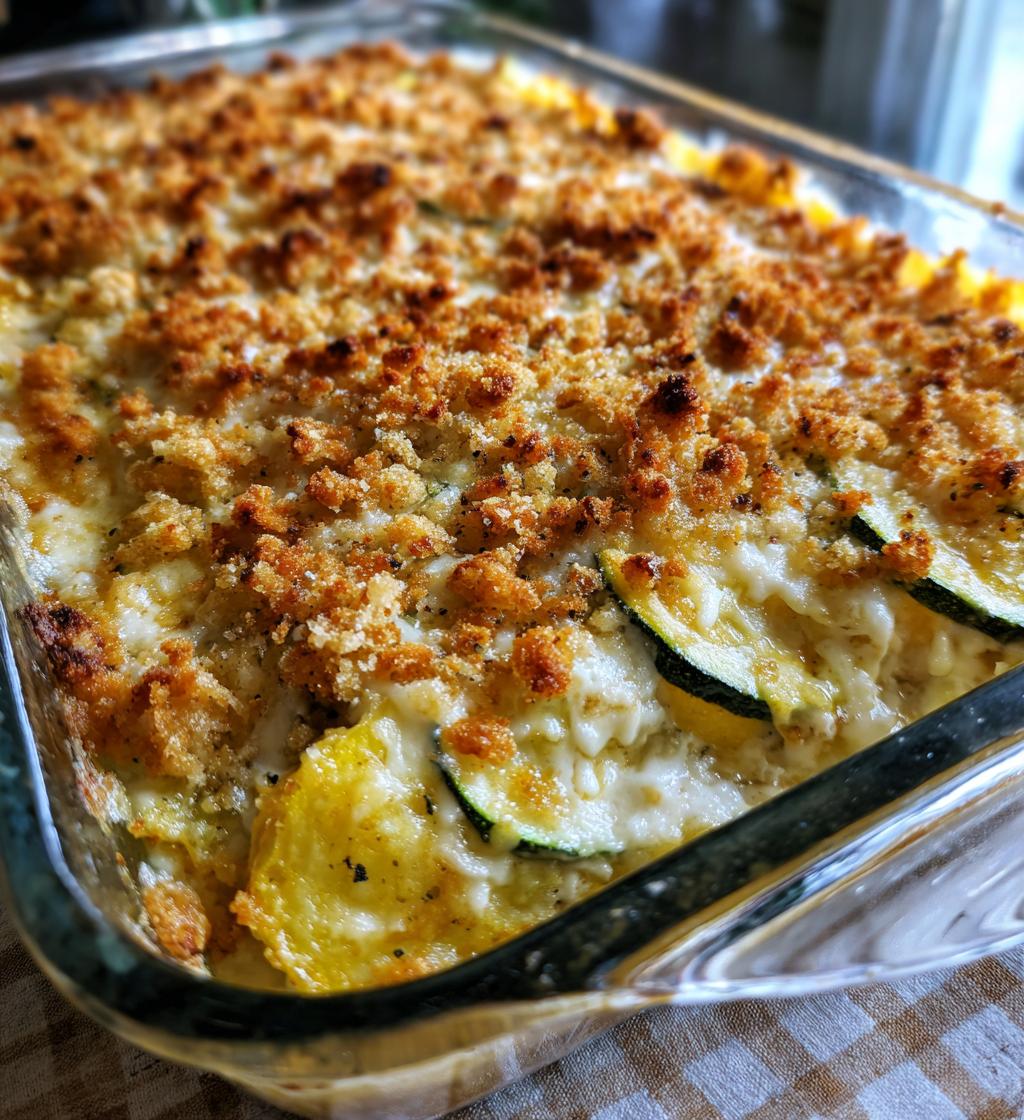 summer squash casserole with ritz crackers