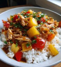 sweet hawaiian crockpot chicken