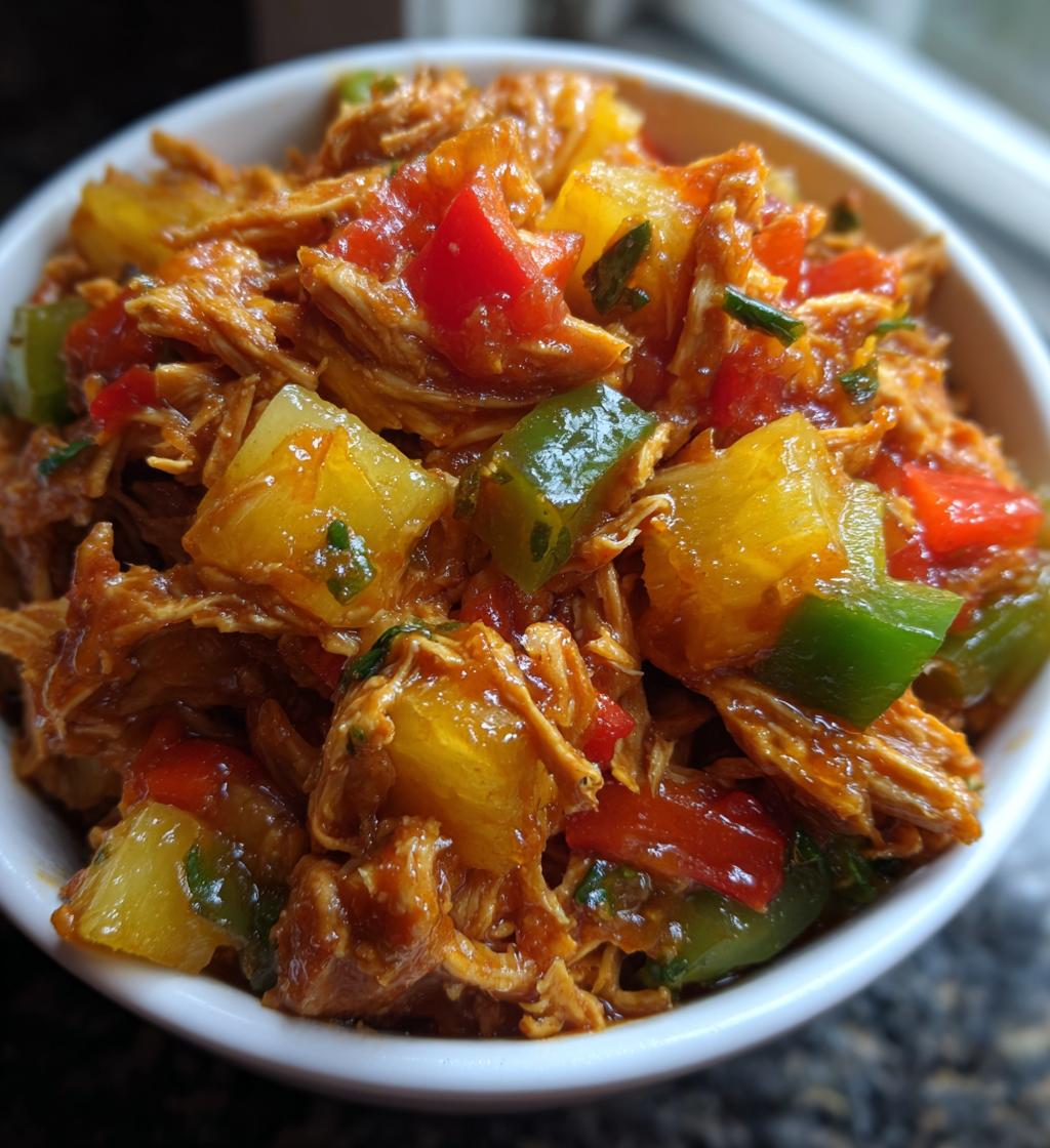 sweet hawaiian crockpot chicken a tropical delight