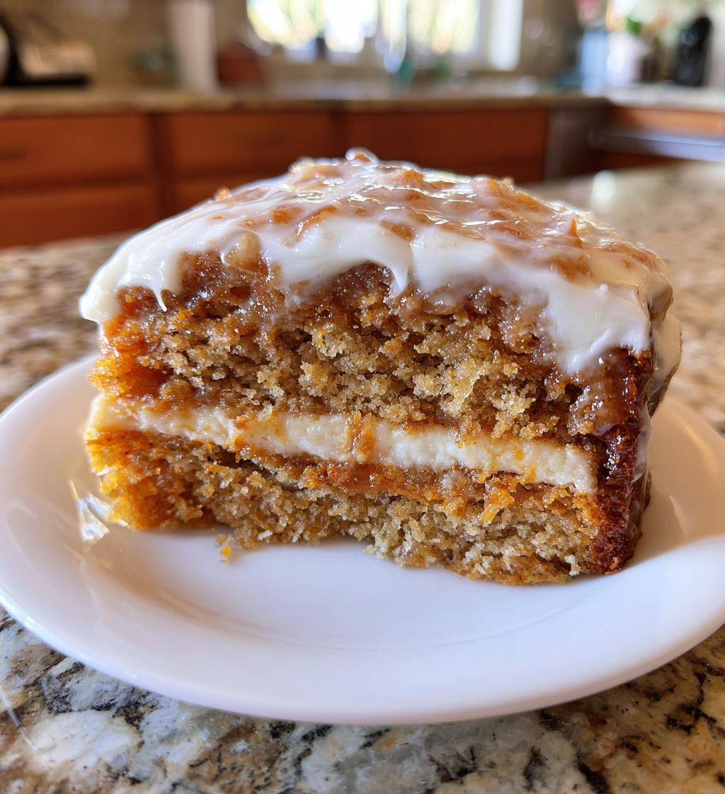 sweet potato cinnamon roll cake