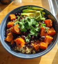 sweet potato quinoa bowls