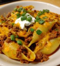 taco stuffed shells