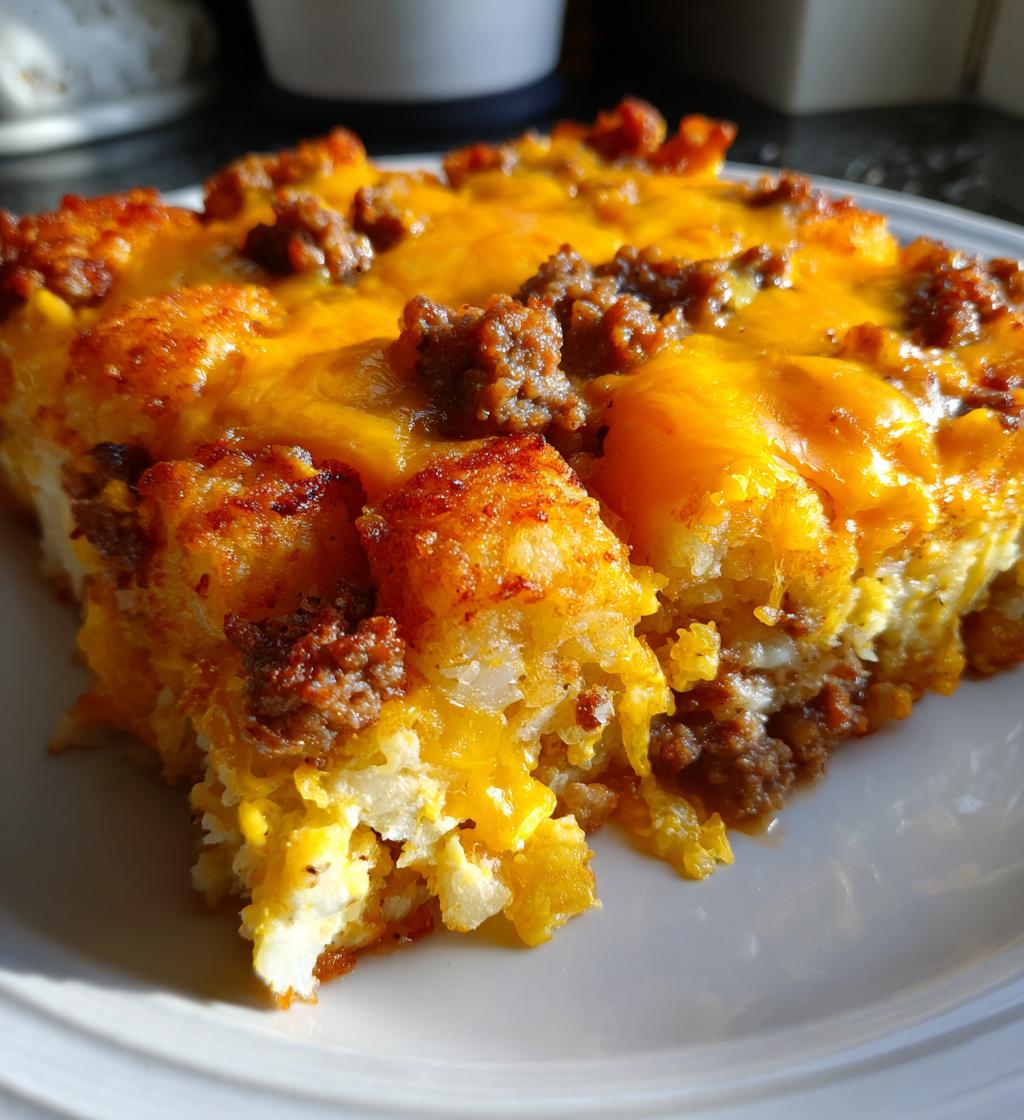 tater tot breakfast casserole